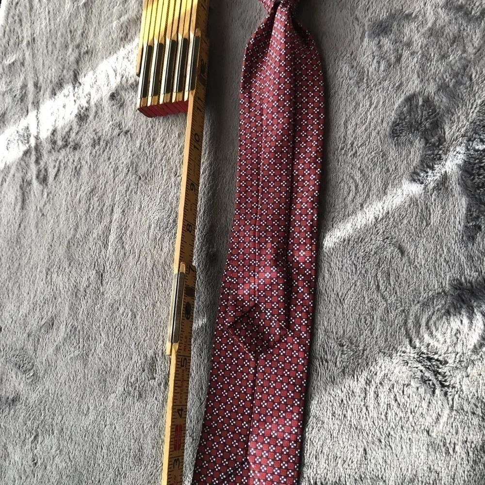 𝅺CHILDREN Silk tie red snap‎ on